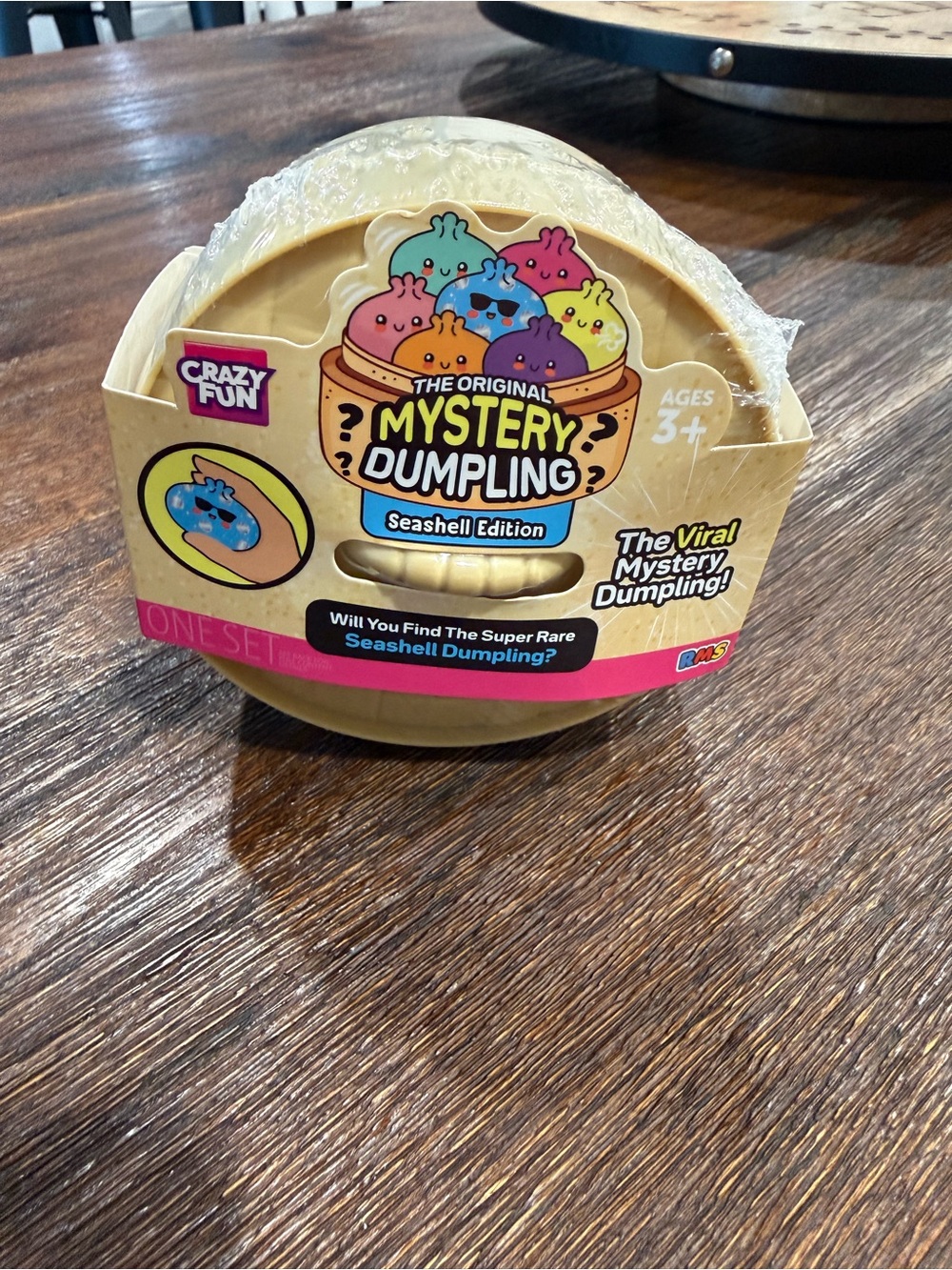 **FIVE BELOW** Crazy Fun RMS Mystery Dumpling Seashell Edition Squishy NEW